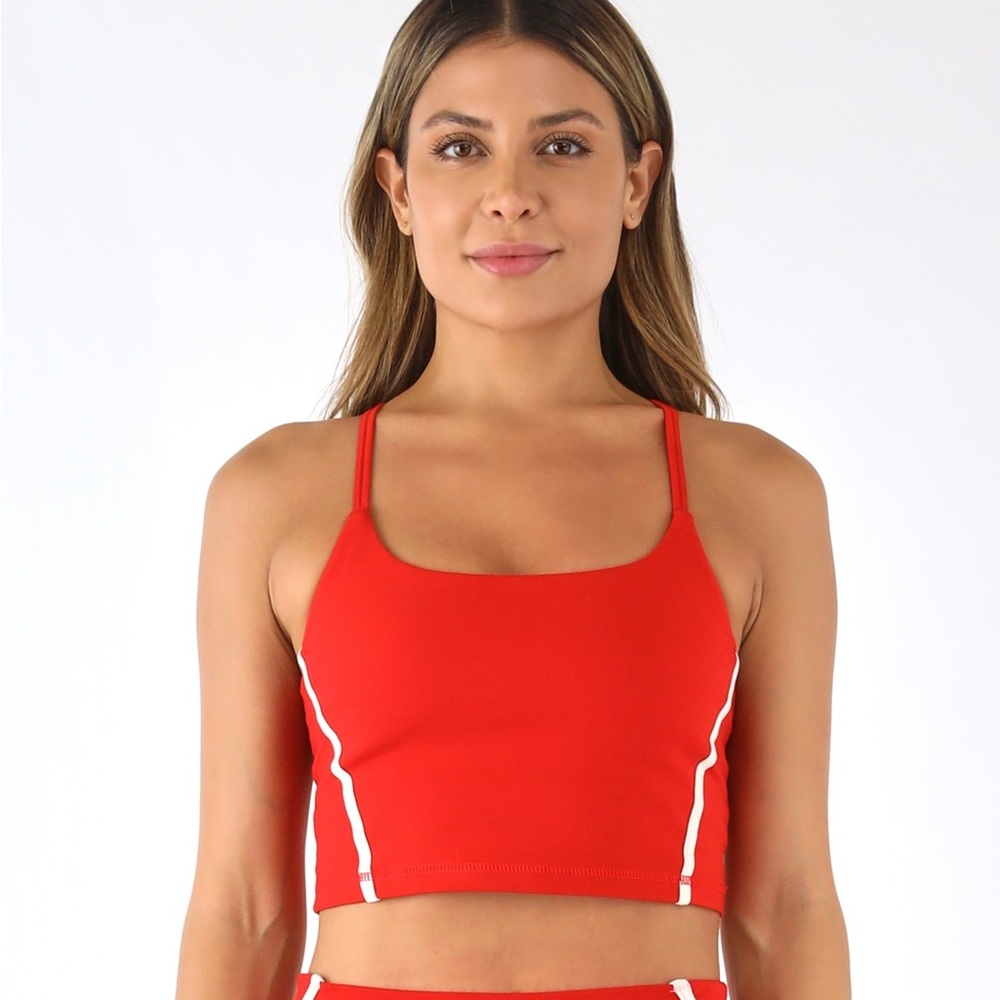 Glyder Apparel Women's Red Sports Bra
